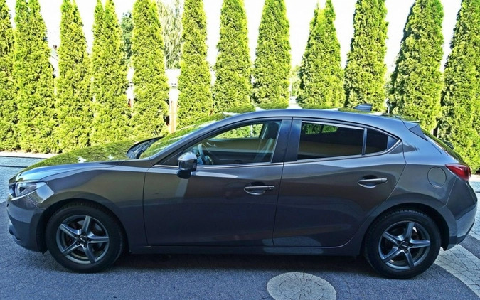 Mazda 3 cena 48900 przebieg: 147000, rok produkcji 2014 z Dęblin małe 254